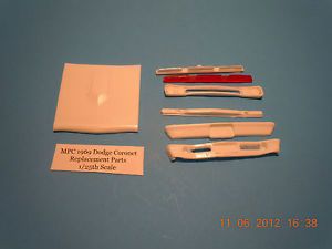 Resin Cast MPC 1969 Dodge Coronet Replacement Parts 1 25th Scale