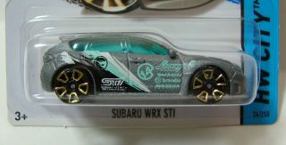 Hot Wheels 2013 HW City Subaru WRX STI Treasure Hunt Multiple Available