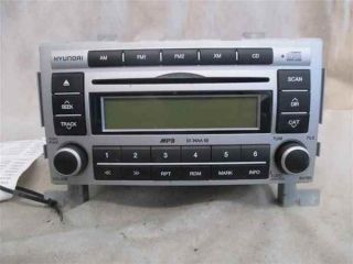 07 08 Hyundai Santa FE Am FM CD  Player Radio