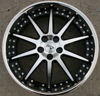 Niche Spa M879 20" Black Rims Wheels Volvo XC90 03 Up 20 x 8 5 5H 35