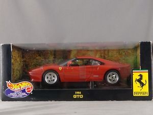 1 18 Scale Mattel Hot Wheels Collectibles Ferrari 1984 GTO Die Cast Car