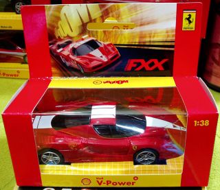 Shell Hot Wheels Mattel Ferrari FXX Car Model 1 38 Limited Edition