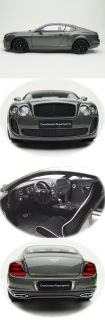 1 18 Welly FX Serie Bentley Continental Supersports 18038AH XW Met Grey FreeShip