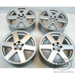 Set of 4 Volvo 17x7 Neptune Alloy Rims Wheels for XC90 03 06