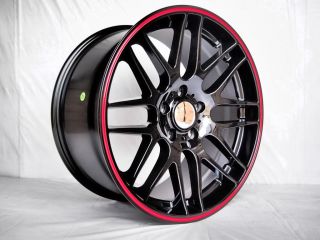 4 19x8 5 9 5 CSL Style Time Attack Black Wheels for BMW 3 Series