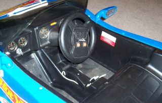 Vintage RARE Fisher Price Power Wheels Ride on Lamborghini Hot Wheels Car VHTF