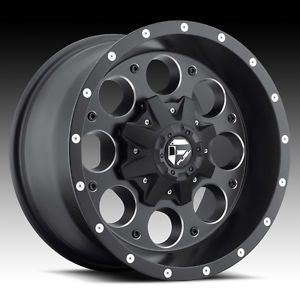 5 17x9 1 Fuel Revolver Black Wheels Rims 5x127 Jeep Wrangler JK Unlimited