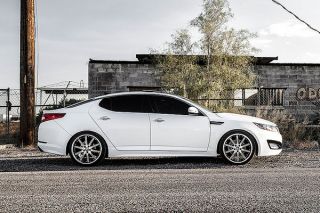 20" Roderick RW3 Machined Concave Lexus SC430 Staggered Rims Wheels