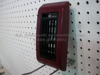 Chevy GMC Pickup Truck Interior Dash Vent Air Deflector Assy 15590576 Garnet Red
