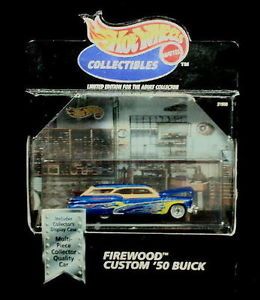Hot Wheels Collectibles 1950 Buick Firewood Custom Woody Limited Ed Diecast 1 6