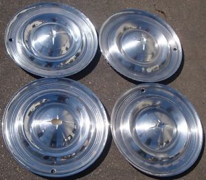 14" 1957 Oldsmobile Hubcaps Wheel Covers Classic