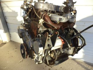 Hyster H 60 Isuzu Diesel Engine for Parts Whith Hydraulic Pump