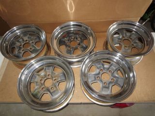 1969 Oldsmobile Hurst Olds Chrome Wheels Full Set