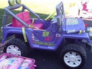 Power Wheel Fisher Price Barbie Jammin Jeep