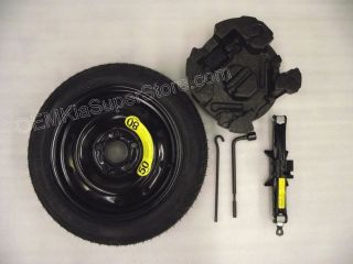 2012 2013 Kia Soul 16" Spare Tire Kit w Jack Rim Tools Temporary Wheel