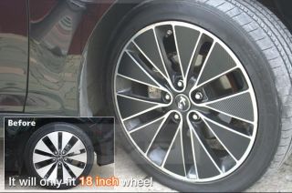 Kia 2011 2013 Optima K5 Carbon Wheel Mask Decals Stickers 18inch 1set