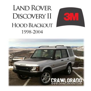 Land Rover Discovery 2 Hood Blackout Decal Sticker Disco II