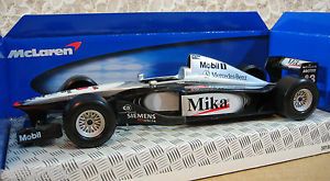 Hotwheels Grand Prix McLaren “Mika–Mercedes Benz” Black Silver Race Car 3 1 24