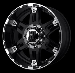 18" x9 KMC XD Series Spy Black 5x135 w 12 Et XD79789013312N Wheels