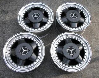 Original Mercedes oz Racing Alloy Wheels 5x112 7x15 W107 W123 W124 W202