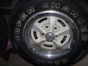 1970 81 Pontiac Trans Am Rally II Wheels 15x7 in White with Tires