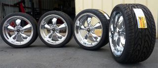Chrome Mustang Bullitt Wheels 20x8 5 20x10 Toyo Tires