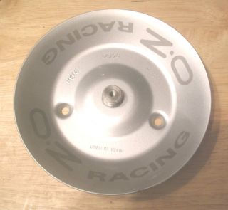 Qty x1 O Z oz Racing F 1 Silver Coated Wheel Rim Center Cap Hub Dish Part M574
