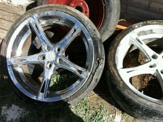 Verde Custom Wheels 5IVE Chrome 20s x 8 5 5x4 75 S10 Corvette Camaro TransAm LS1