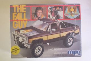 Fall Guy GMC 4x4 Pickup Truck Lifted Suspension MPC 1 25 SEALED Vtg Model Kit