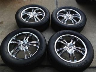 18 Chrome Rims and Tires