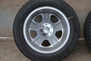 2014 GM Chevy Silverado Texas Edition Chrome Wheels Rims Goodyear Tires Tahoe