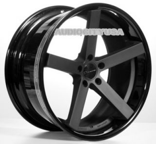 22" Giovanna Mecca BK for Lexus Wheels and Tires Rims Infiniti LS Is ES GS 350