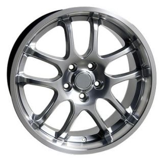 18" Rim Fits Infiniti G35 Hyper Black Spoke Wheel 18 x 9