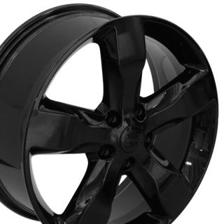 20" Jeep Grand Cherokee Black Overland Laredo Wheels Set of 4 9107 Rims