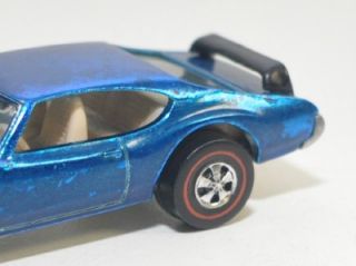 1969 Mattel Hot Wheels Olds 442 Redline Red Line Near Mint