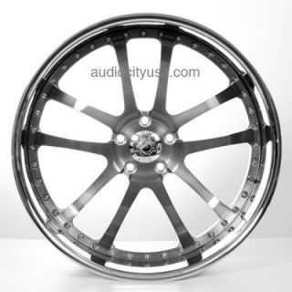 24 Forged 3pc AC 312 GM Wheels and Tires for Camaro Range Rover Mercedes Rims