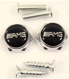 Car Truck License Number Plate Frame Bolt Fixed Screws for Mercedes Benz AMG 