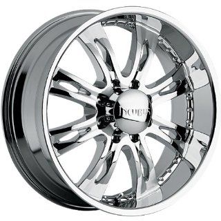 Incubus Nemesis 8 20 Chrome Wheel / Rim 8x6.5 with a 25mm Offset and a 130.8 Hub Bore. Partnumber 775290865+25C Automotive