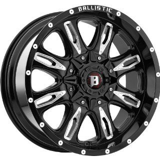 Ballistic Scythe 17 Black Wheel / Rim 6x5.5 with a 12mm Offset and a 110 Hub Bore. Partnumber 953790655+12GBX Automotive