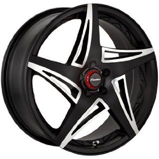 Panther Scream 18x7.5 Black Wheel / Rim 5x120 with a 35mm Offset and a 74.10 Hub Bore. Partnumber 905875547+35FBM Automotive