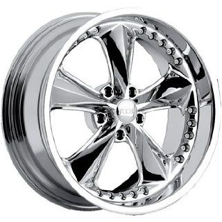 Foose Nitrous 20 Chrome Wheel / Rim 5x4.5 with a 34mm Offset and a 72.60 Hub Bore. Partnumber F11728565 Automotive