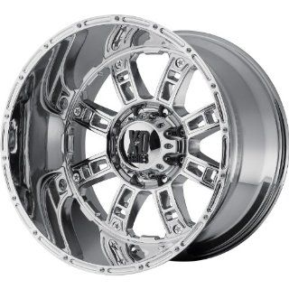 XD XD809 20 Chrome Wheel / Rim 8x180 with a  76mm Offset and a 124.2 Hub Bore. Partnumber XD80920488276N Automotive