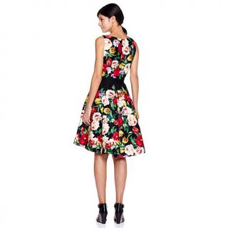 Taylor Floral Print Pique Dress