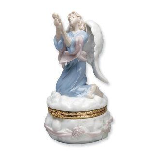 Delicate Angel Keepsake Box   Perfect Religious Gift Jewelry