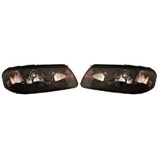 2000 2004 Chevrolet/Chevy Impala Headlights Headlamps Head Lights Lamps Pair Set Left Driver AND Right Passenger Side (2000 00 2001 01 2002 02 2003 03 2004 04) Automotive
