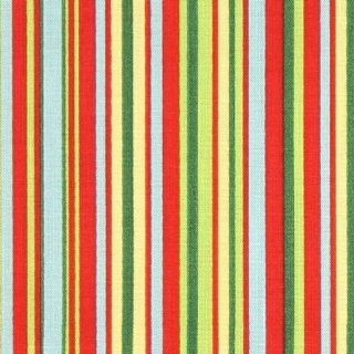Michael Miller Play Stripe Red, 44 inch (112cm) Wide Cotton Fabric Yardage Arts, Crafts & Sewing
