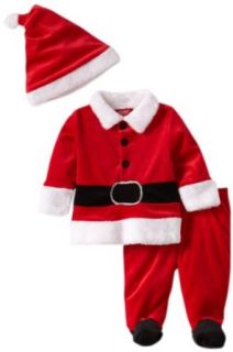 Carter's Watch the Wear Baby Boys Newborn Santa Suit Set, Red, 6 9 Months Clothing