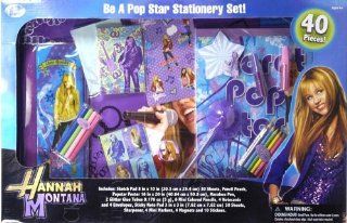Disney Hannah Montana "Be a Pop Star" Super Stationery Set, 40 Pieces in a Window Box (SV8644254UP)