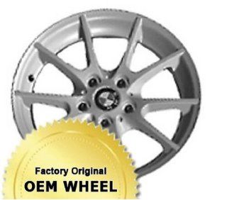 BMW 128,135,1 SERIES 17X7 5 DOUBLE V SPOKES Factory Oem Wheel Rim  SILVER   Remanufactured Automotive