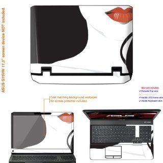 Decalrus MATTE Protective Decal Skin Sticker for ASUS G75 Series G75VW with 17.3in Screen (IMPORTANT To get correct skin for your device MUST view IDENTIFY image) case cover Matte G75VW 131 Computers & Accessories